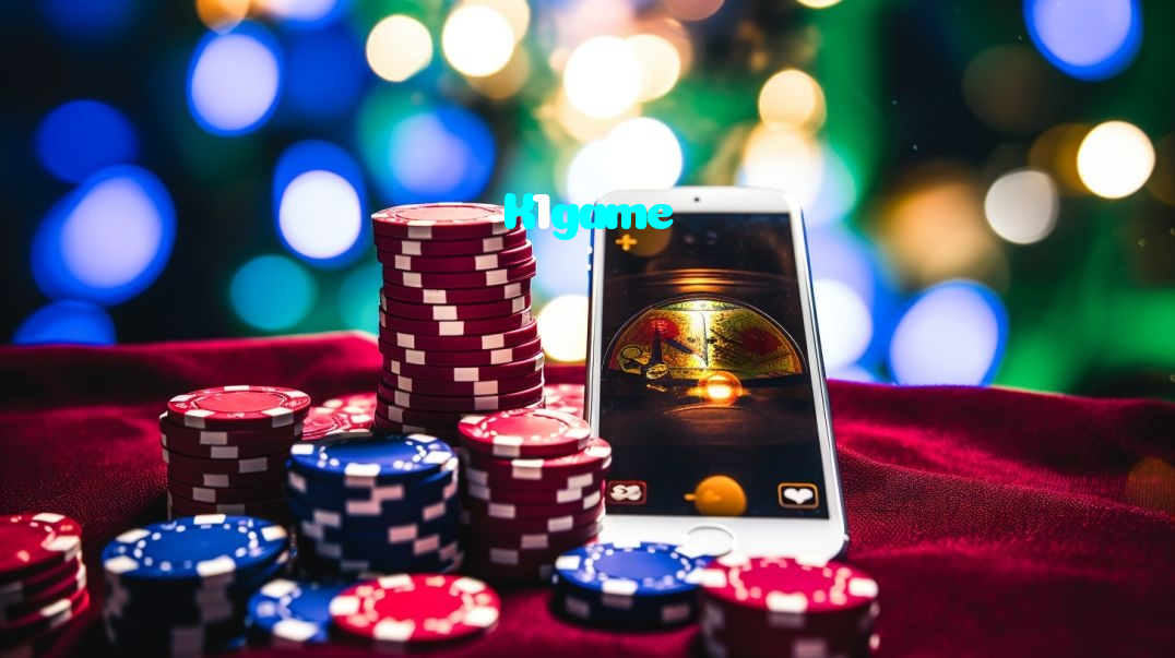 K1game casino presented on mobile device in Pakistan with slots and live games